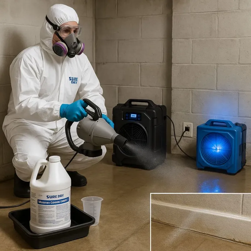 Sanitization and Odor Removal process in Valparaiso, FL