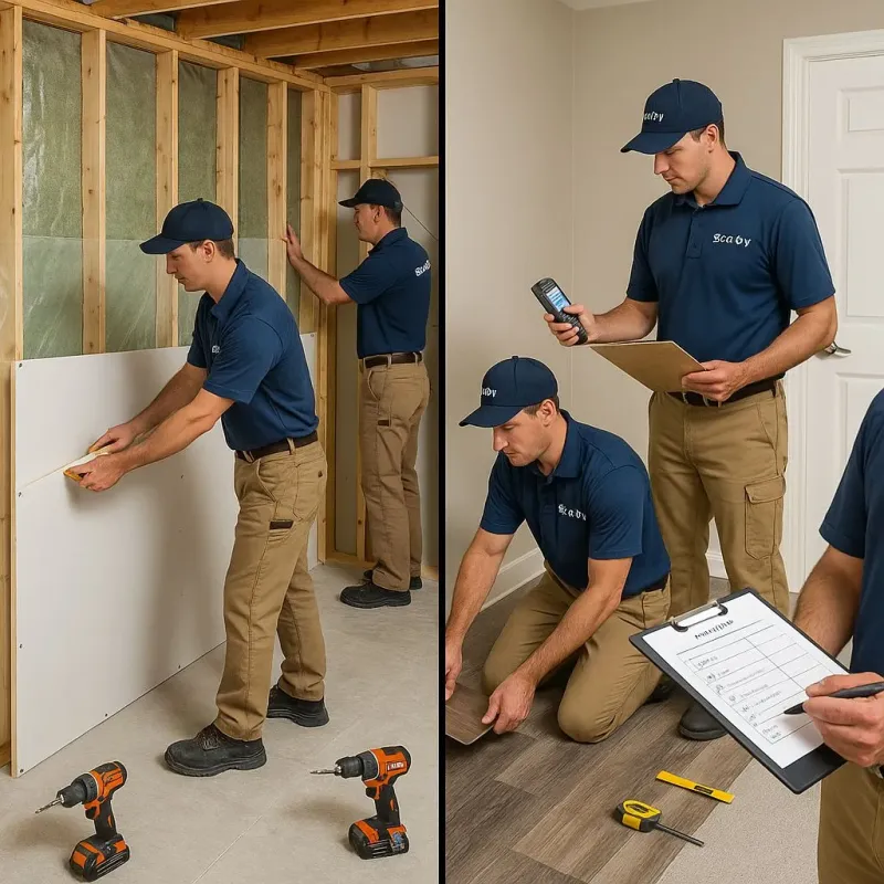 Repairs and Reconstruction process in Valparaiso, FL